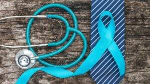 Prostate Cancer Awareness Stethoscope and Tie